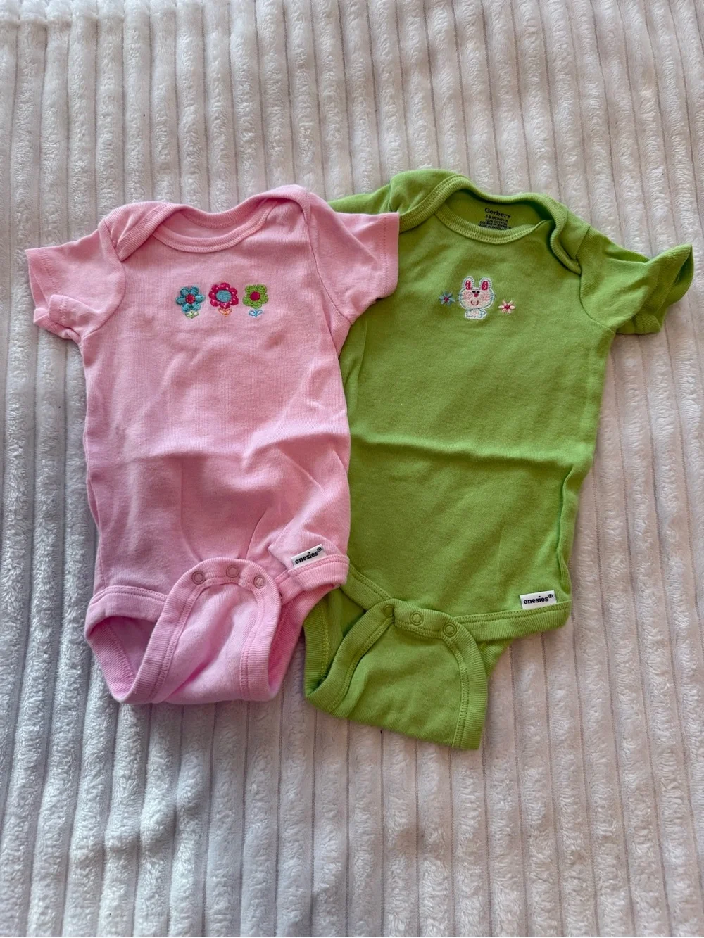Girls Outfit Bundle - 5 piece Onsies, overalls, hoodie